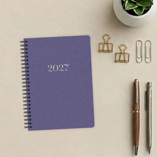 Kalender A5 2027 | Amethyste