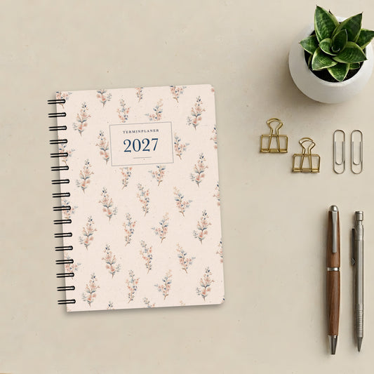 Kalender A5 2027 | Watercolor Garden 6