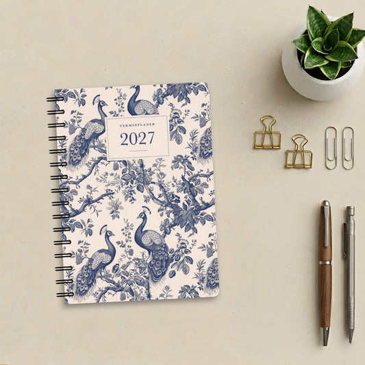 Kalender A5 2027 | Chinoiserie 3
