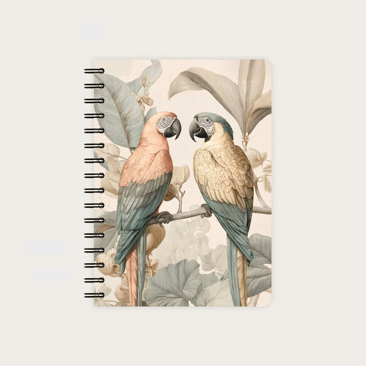Notizbuch A5 | Tropical Ara Duo