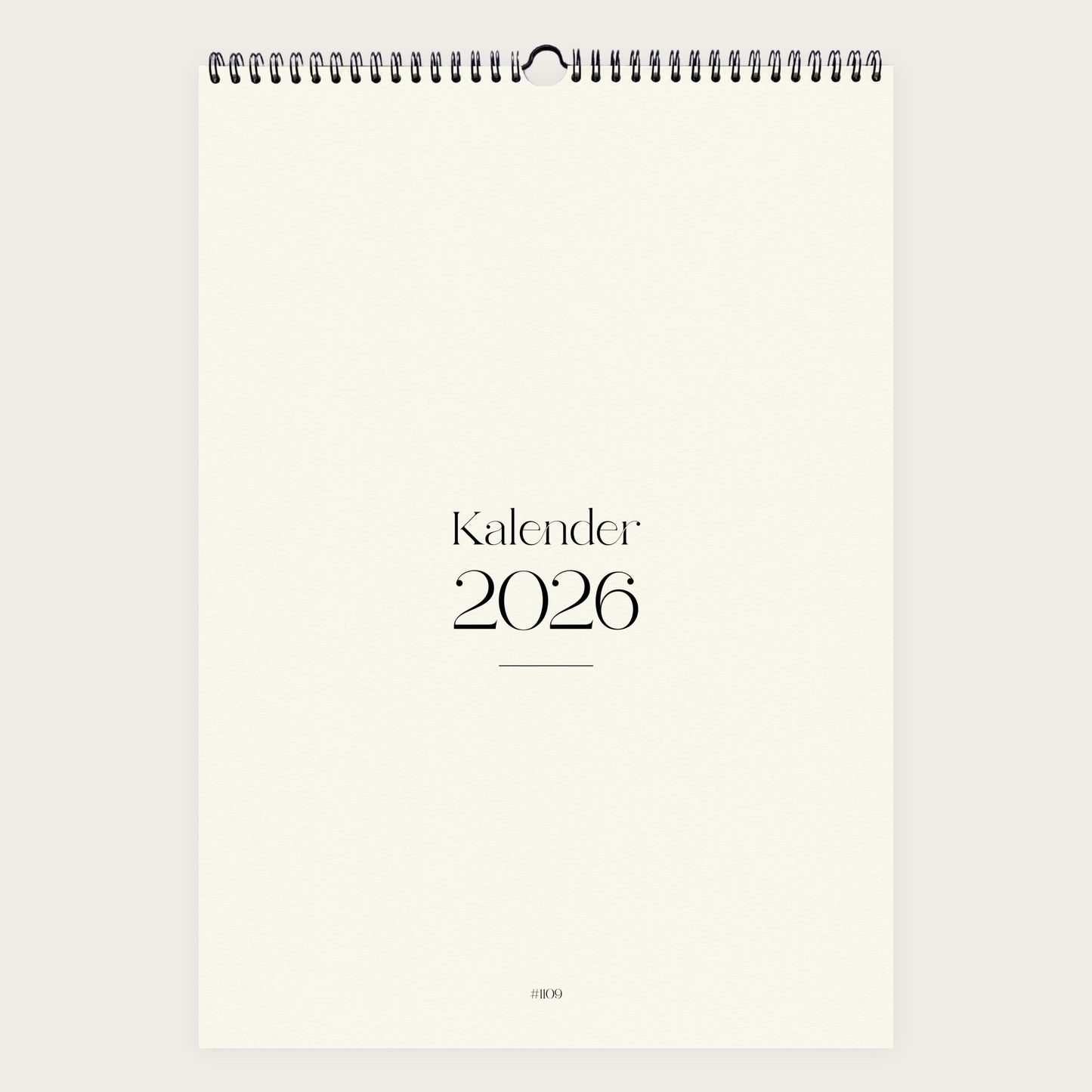 Wandkalender A3 2026 | Grid