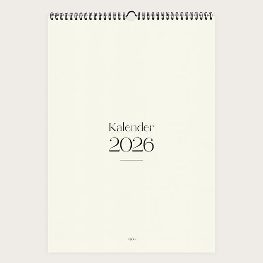Wandkalender A3 2026 | Grid