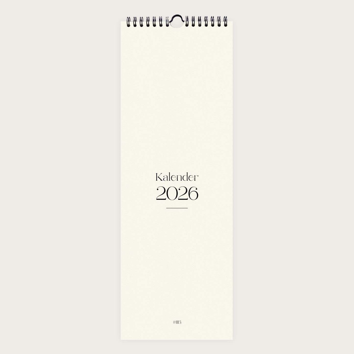 Wandkalender 1/2 A3 2026 | Artisan Tiles