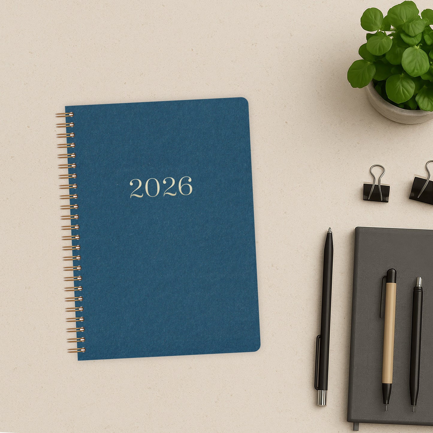 Kalender A5 2026 | Blau