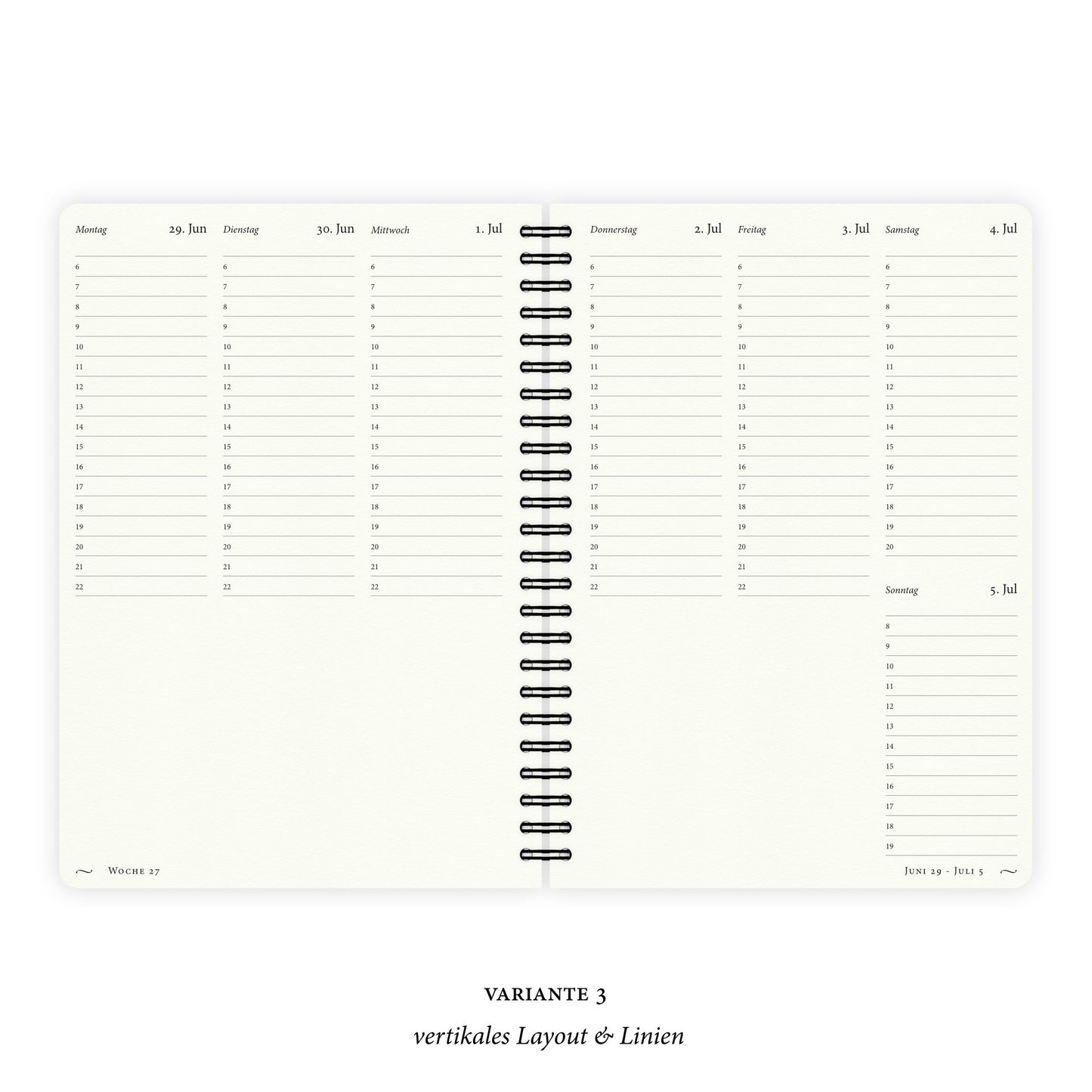 Kalender A5 2026 | Amethyste
