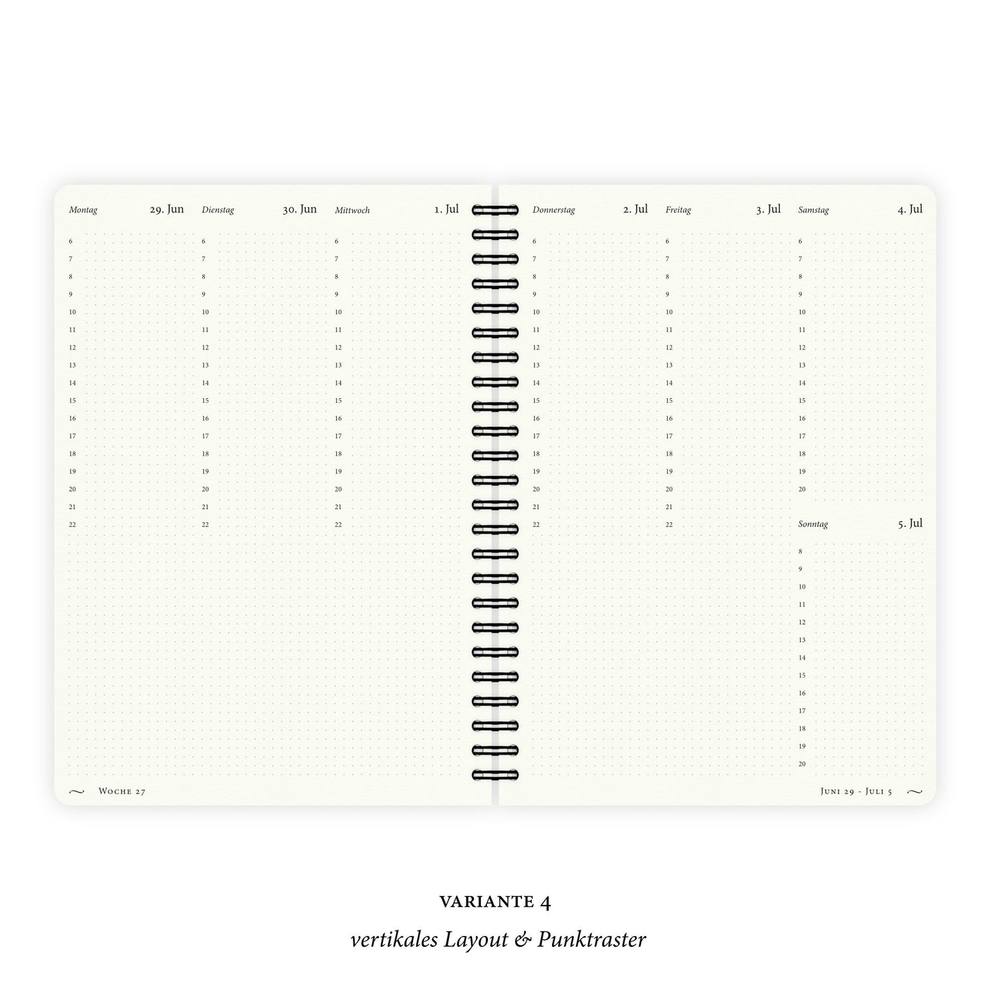 Kalender A5 2026 | Amethyste