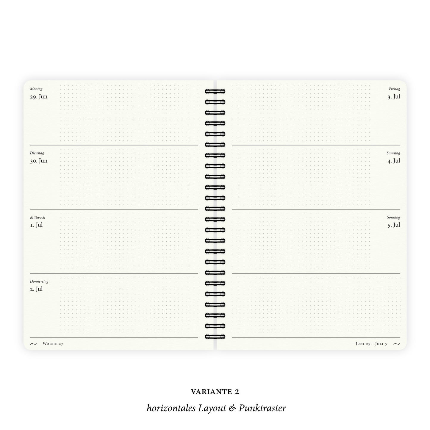 Kalender A5 2026 | Watercolor Garden 6