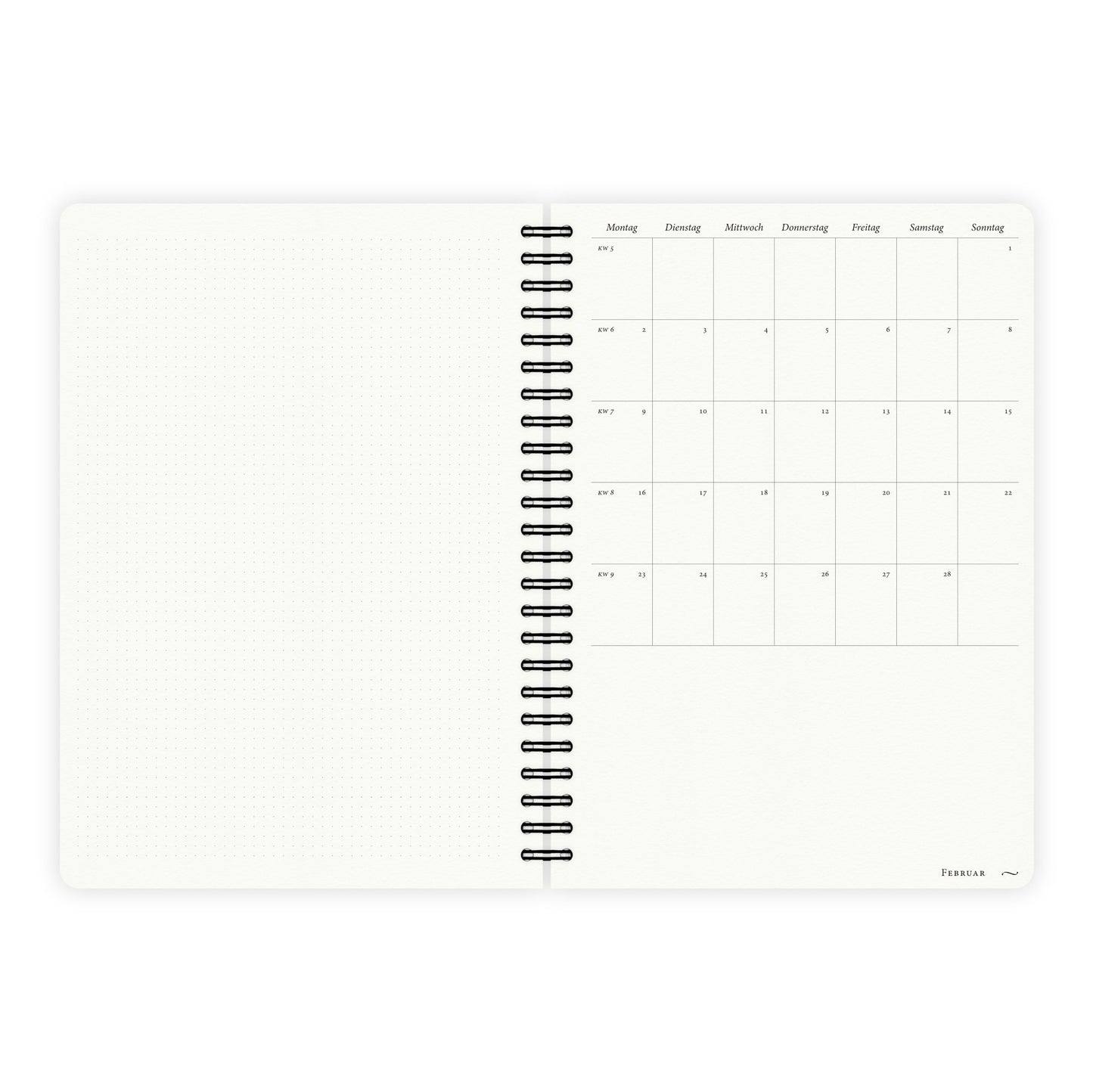 Kalender A5 2026 | Watercolor Garden 6