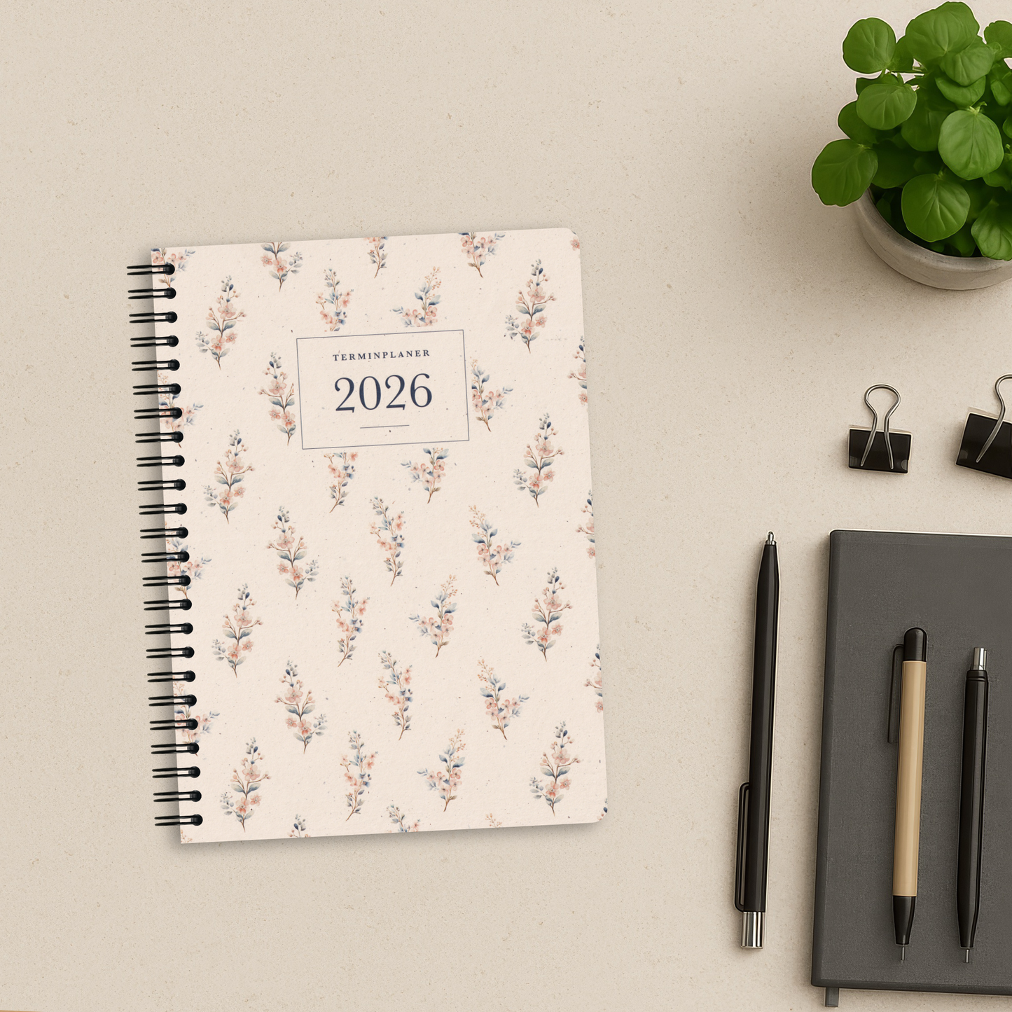 Kalender A5 2026 | Watercolor Garden 6