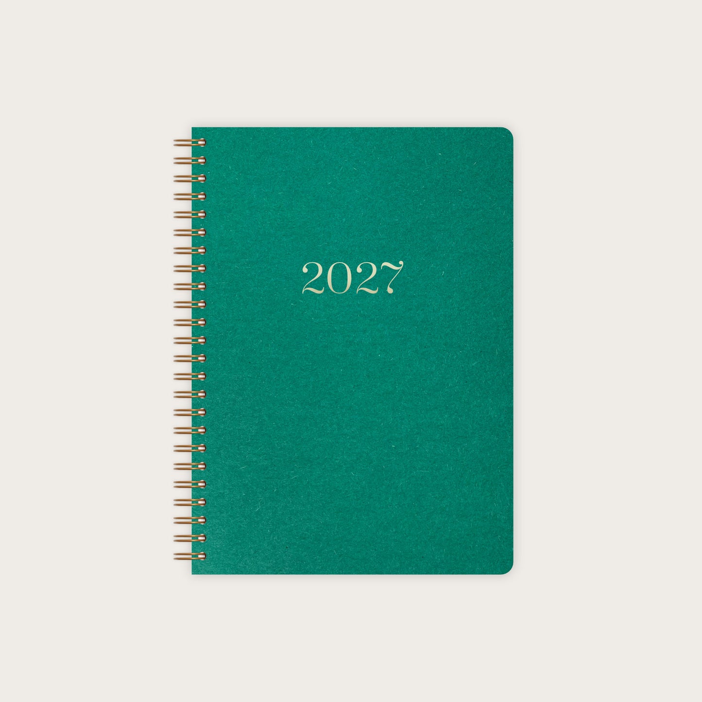 Kalender A5 2027 | Grün