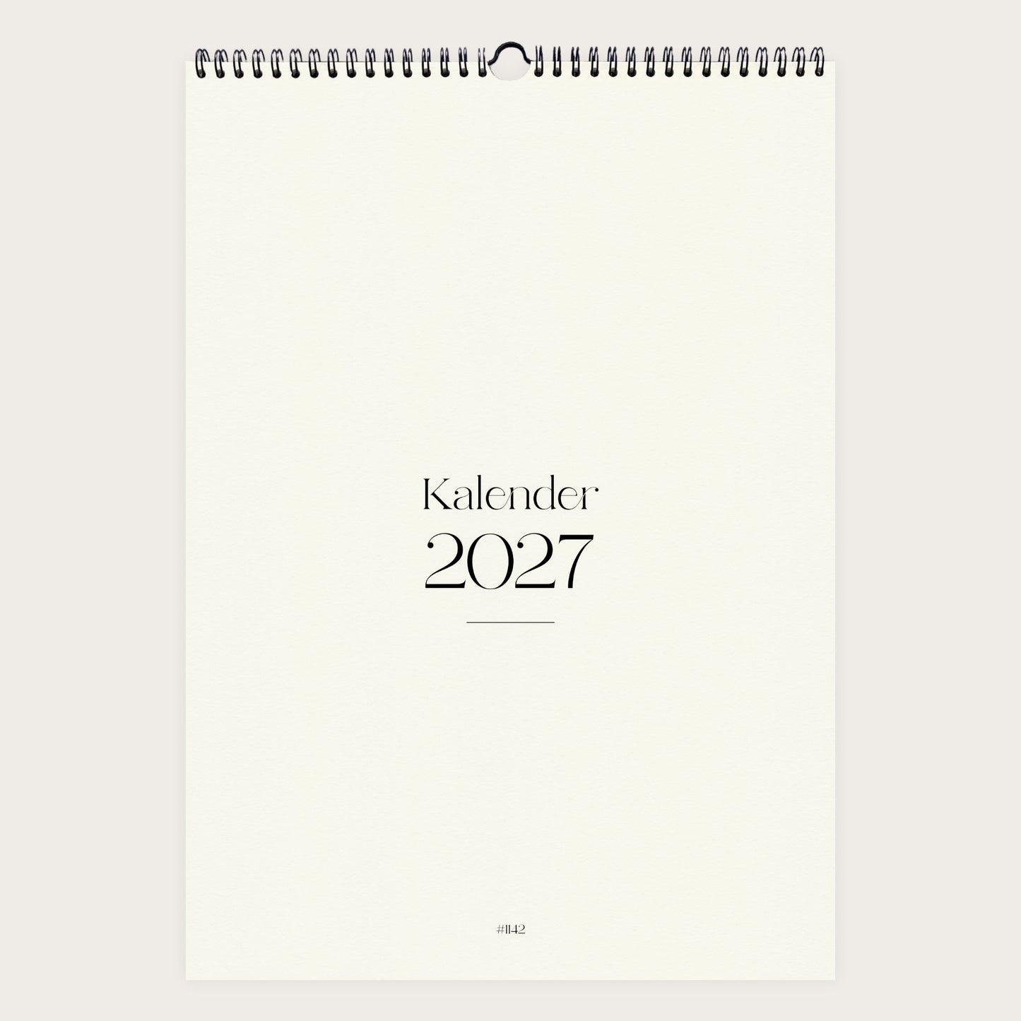 Wandkalender A3 2027 | Columns
