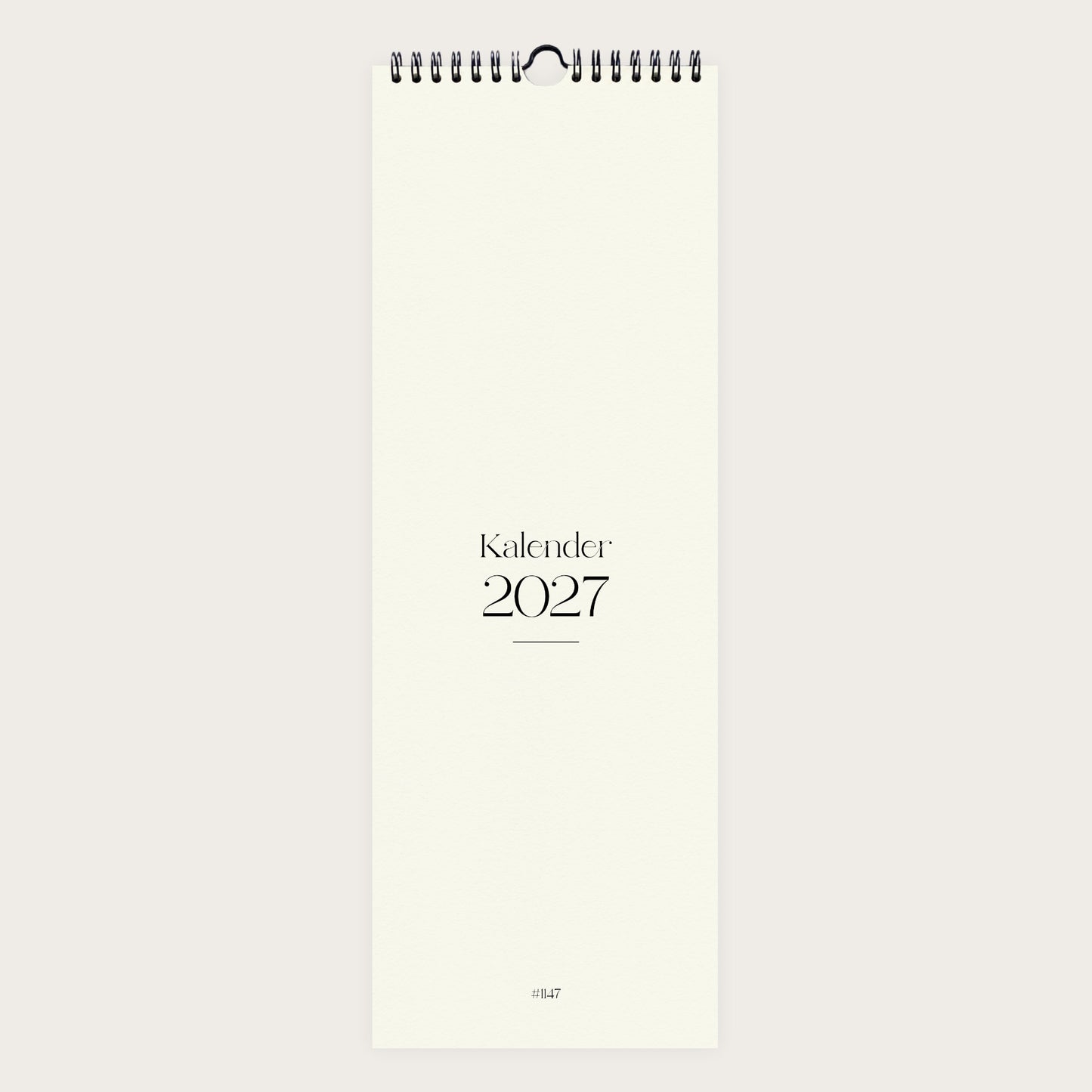 Wandkalender 1/2 A3 2027 | Artisan Tiles