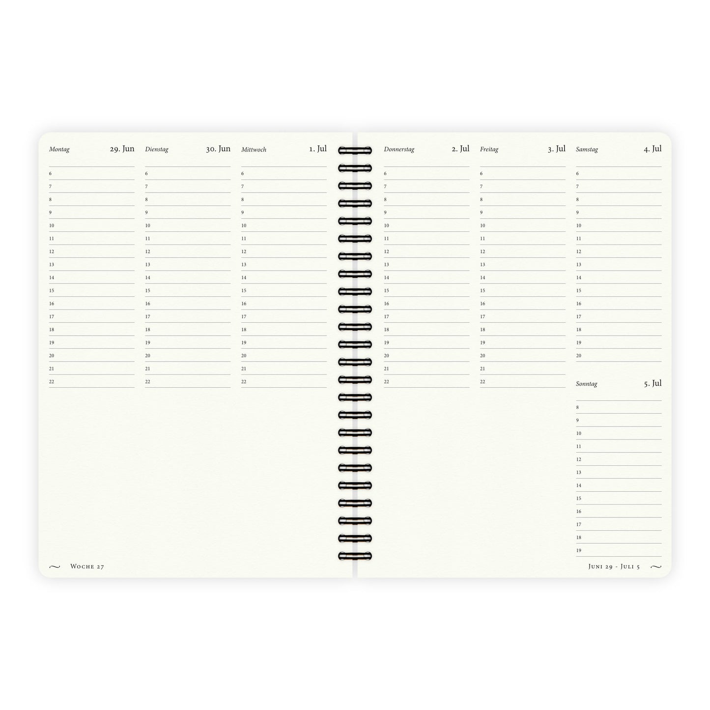 Kalender A5 2027 | Amethyste