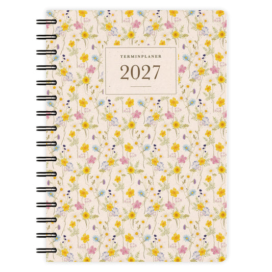 Kalender A5 2027 | Wildflowers 3