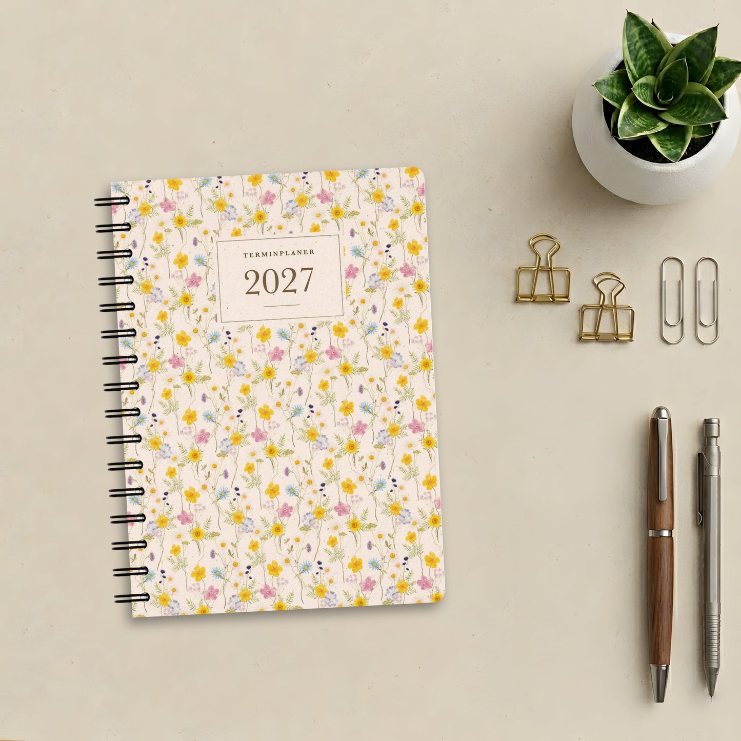 Kalender A5 2027 | Wildflowers 3
