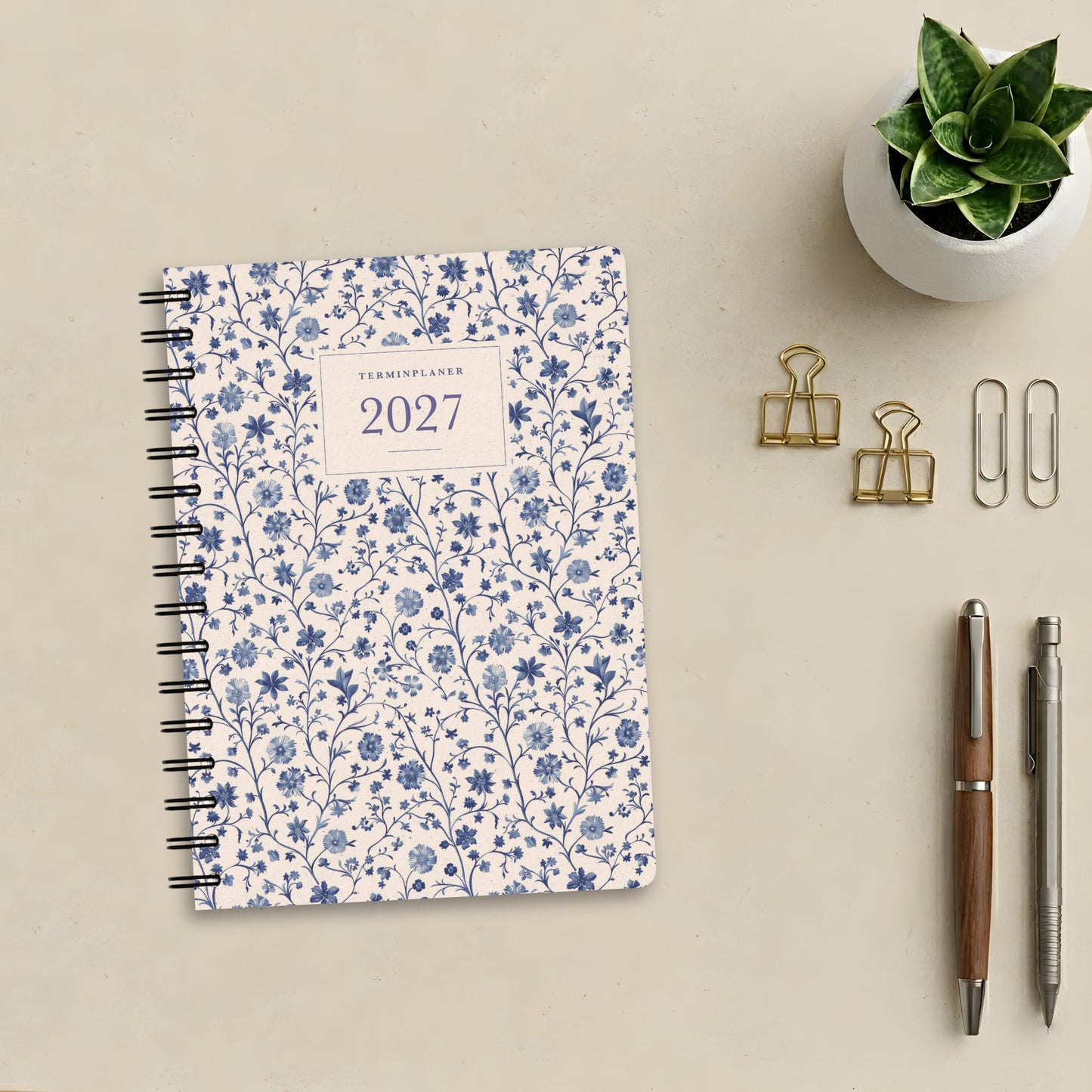 Kalender A5 2027 | Ornaments 1