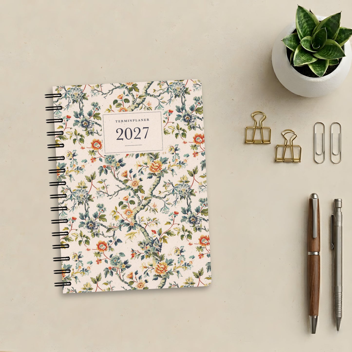 Kalender A5 2027 | Chinoiserie 1