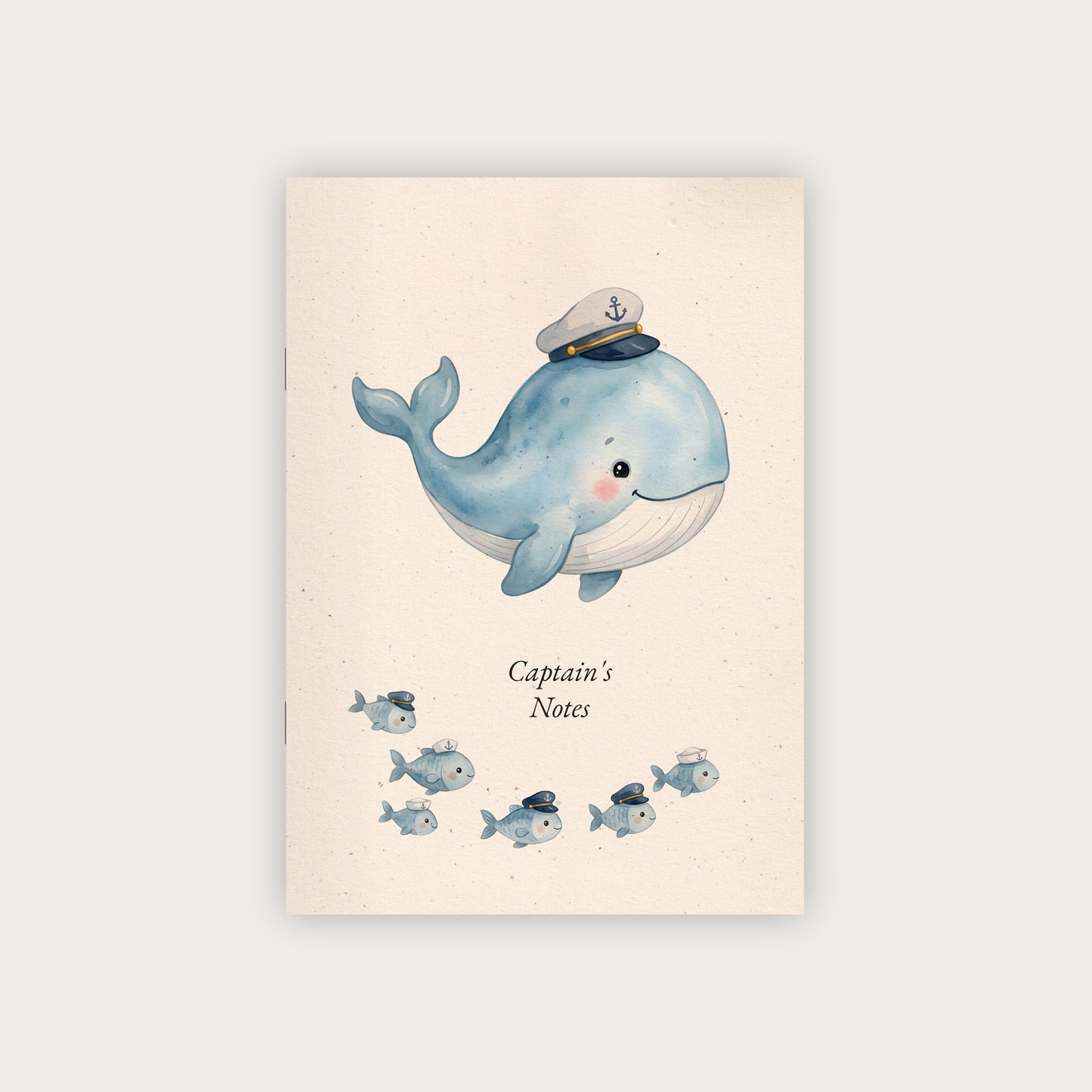 Notizheft A5 | Whale Captain