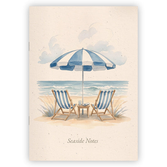 Notizheft A5 | Beach Chairs