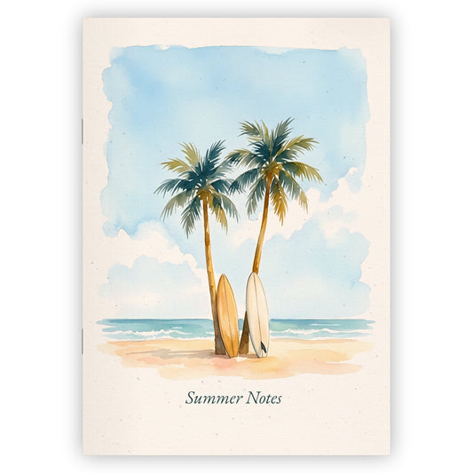 Notizheft A5 | Surf Boards