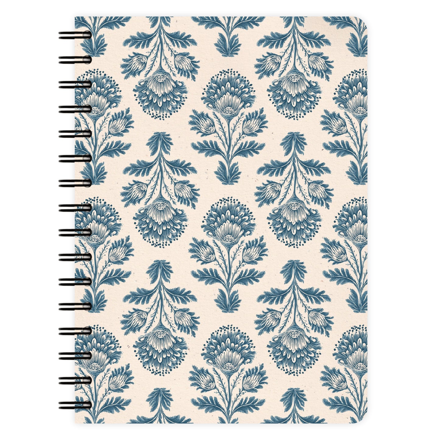 Notizbuch A5 | Indigo Bloom