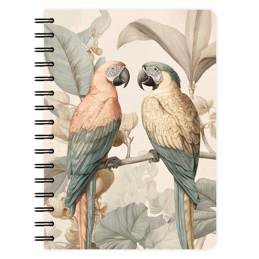 Notizbuch A5 | Tropical Ara Duo
