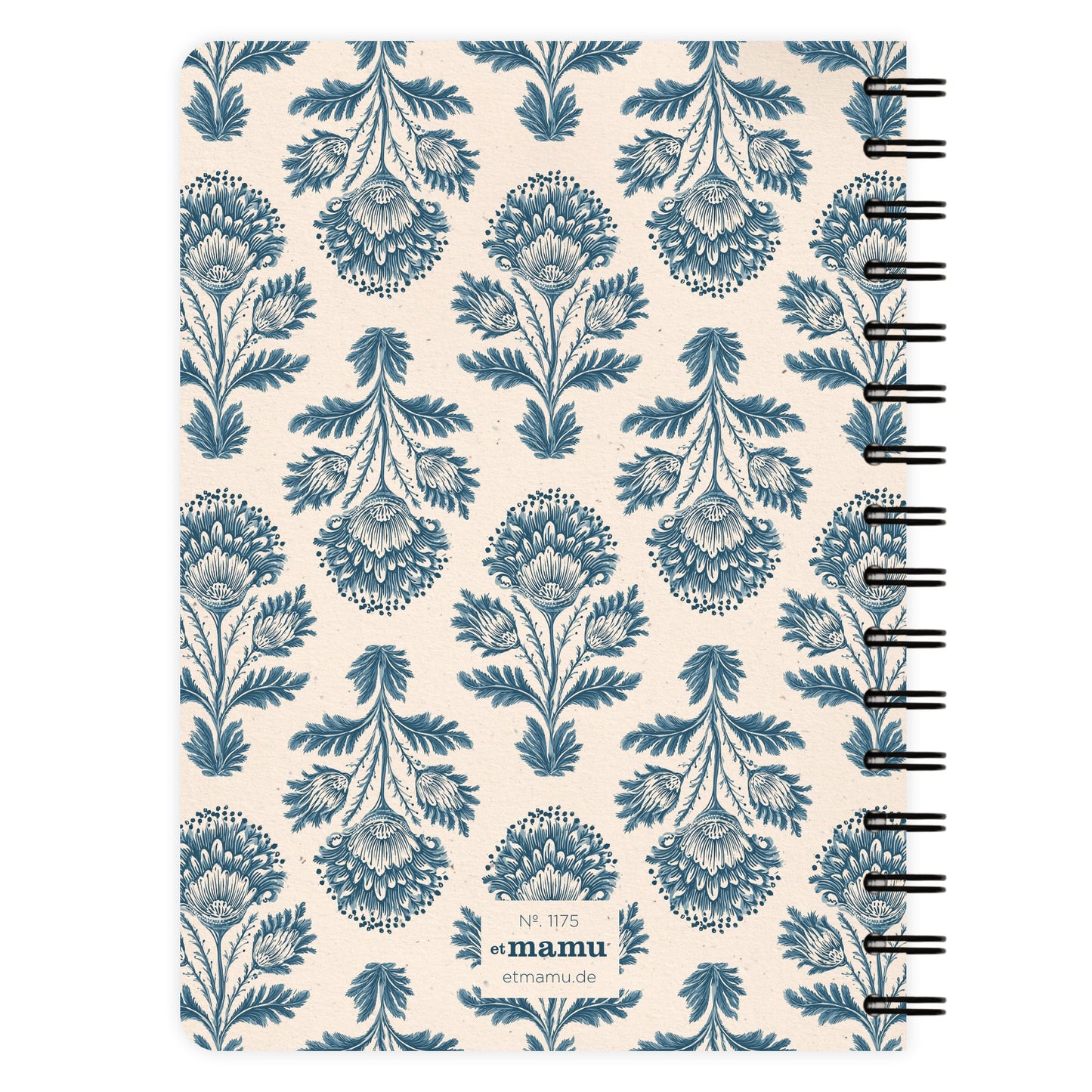 Notizbuch A5 | Indigo Bloom