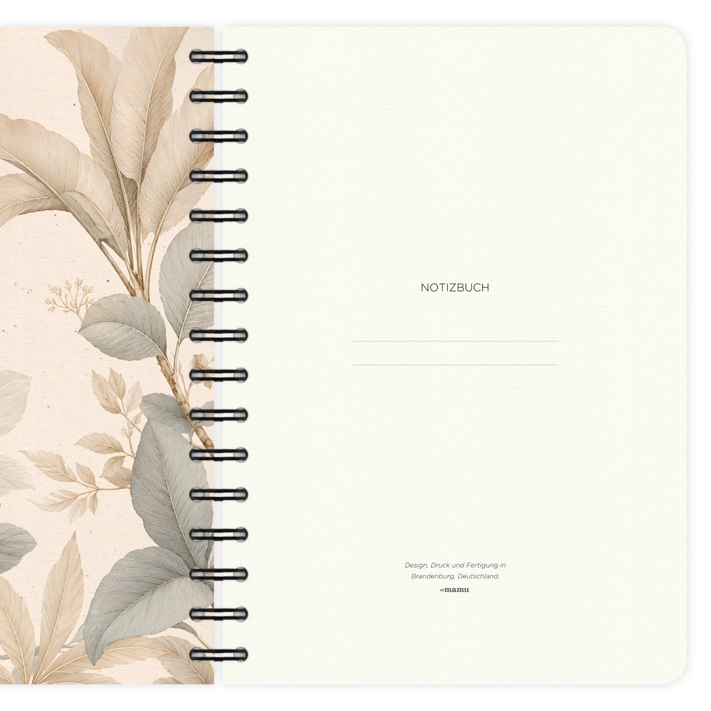 Notizbuch A5 | Tropical Ara Duo