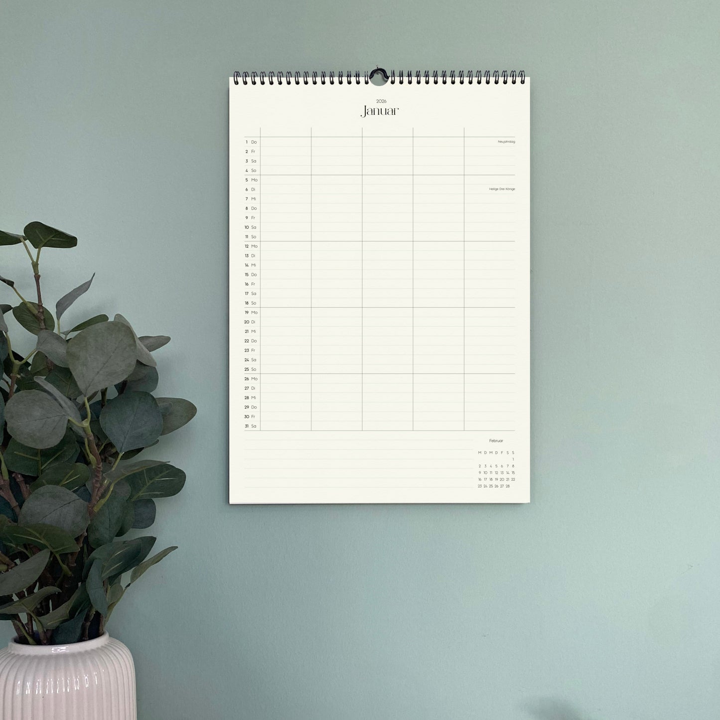 Wandkalender A3 2026 | Columns