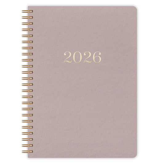 Kalender A5 2026 |  Hellgrau