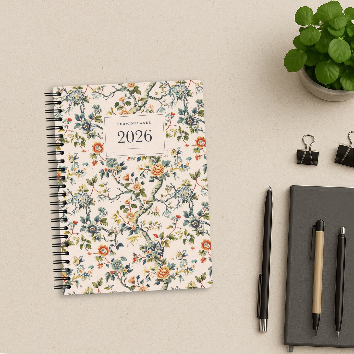 Kalender A5 2026 | Chinoiserie 1