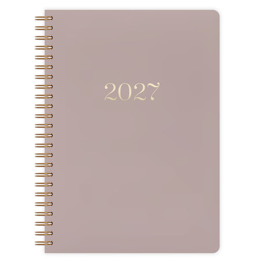 Kalender A5 2027 |  Hellgrau