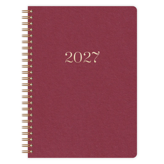 Kalender A5 2027 |  Rot
