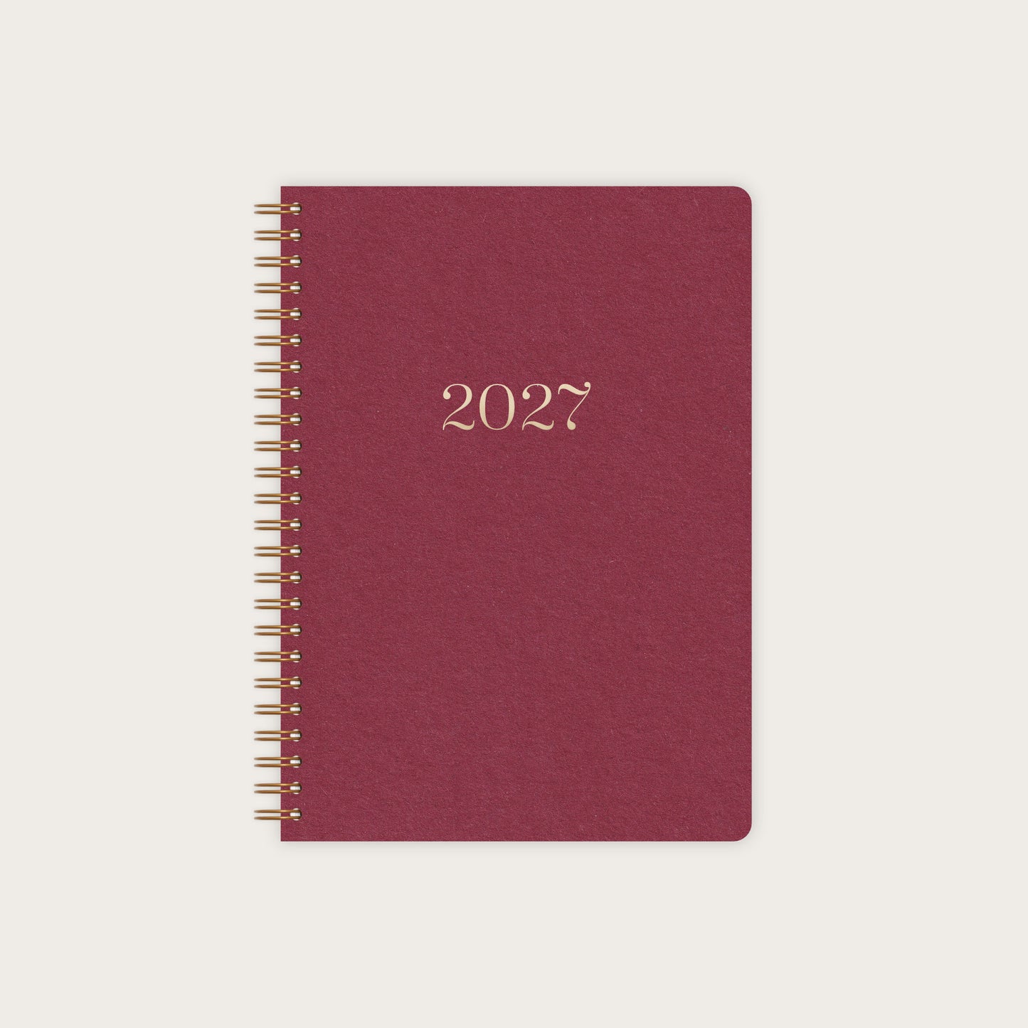 Kalender A5 2027 |  Rot