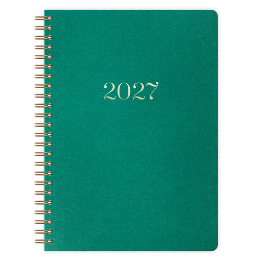 Kalender A5 2027 | Grün